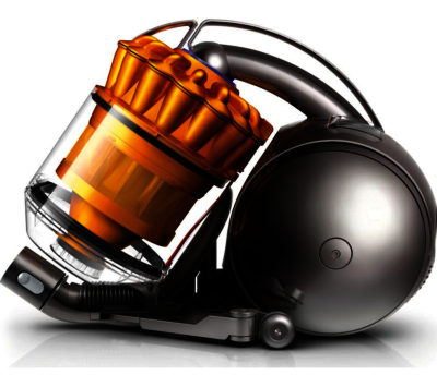 DYSON  DC39 Multifloor Cylinder Bagless Vacuum Cleaner - Iron & Yellow